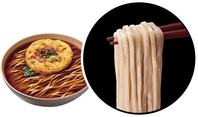 明星庵 天ぷらそば 大盛