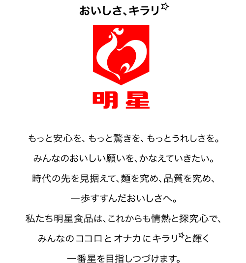 みんなの笑顔を想いながら、もっと楽しいおいしさをつくること。自然の恵みをつめこんで、もっと健やかなおいしさをつくること。そのために、持てる技術と探究心を、もっともっと深めていくこと。    これからも、シリアルとお菓子で、ひとつ上の楽しさと健やかさを届けていきたい。私たち日清シスコの挑戦はつづきます。